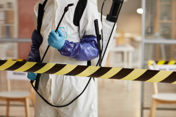 Professional Biohazard Cleanup technician working in Snelling, CA